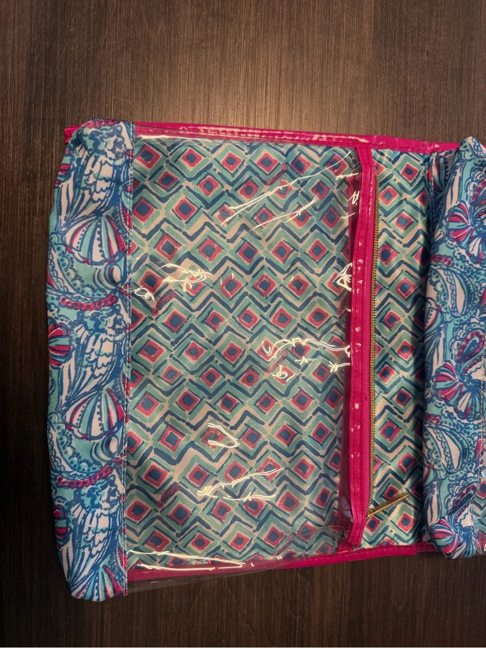 Lilly Pulitzer for Target Hanging Travel Valet Toiletry Organizer NWT RARE